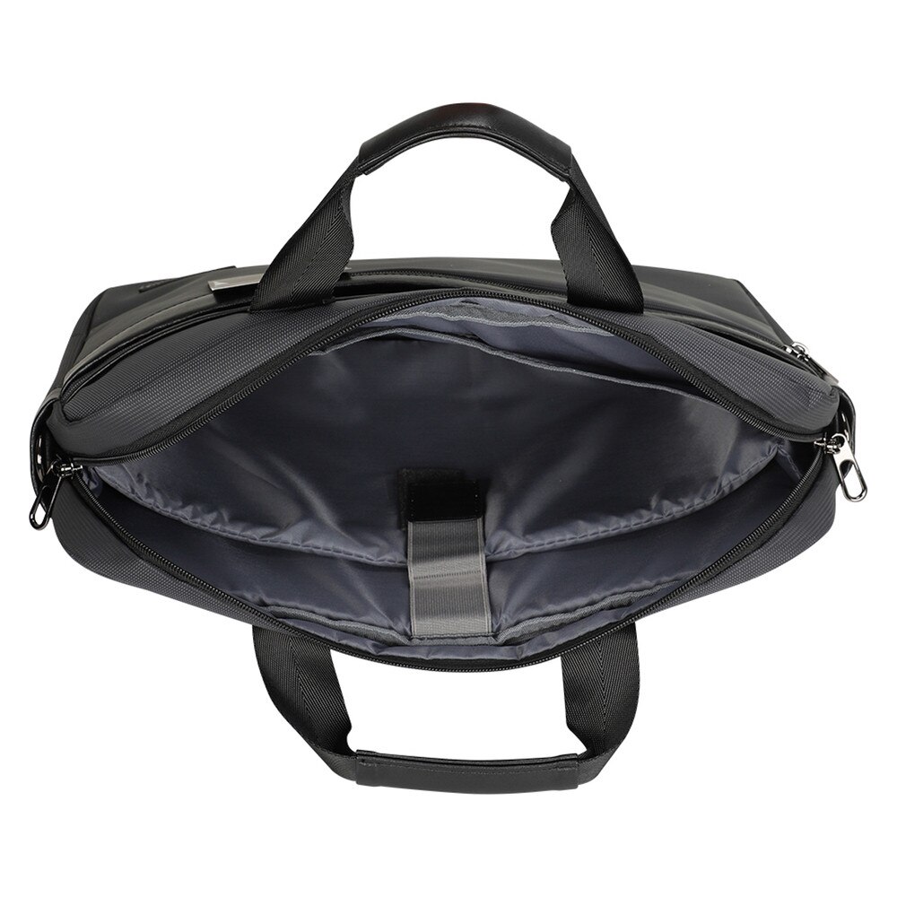 Geanta laptop Wozinsky WET-15 compatibila cu laptop 15.6 inch, Curea ajustabila, Negru