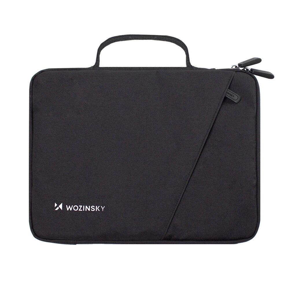 Geanta laptop Wozinsky WTNP-11B compatibila cu laptop 10-11 inch, Maner retractabil, Negru