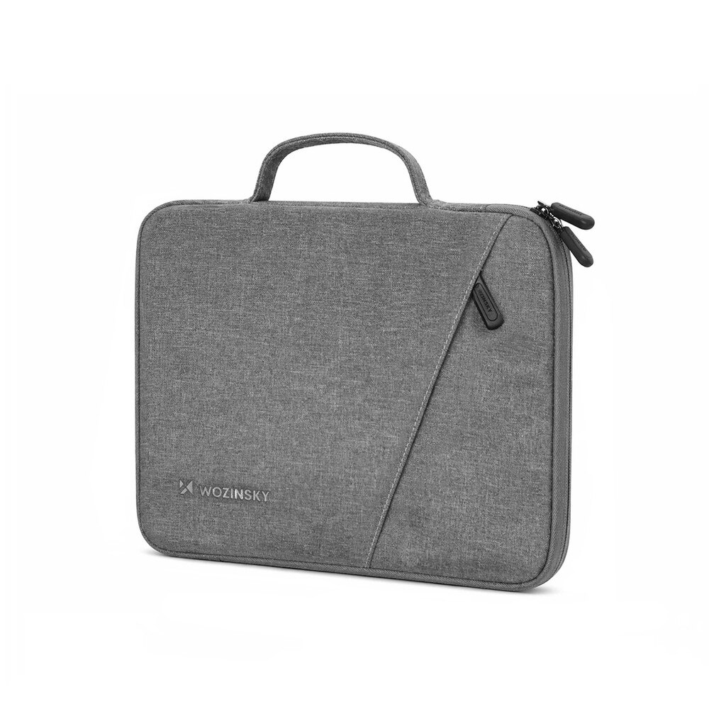 Geanta laptop Wozinsky WTNP-11G compatibila cu laptop 10-11 inch, Maner retractabil, Gri
