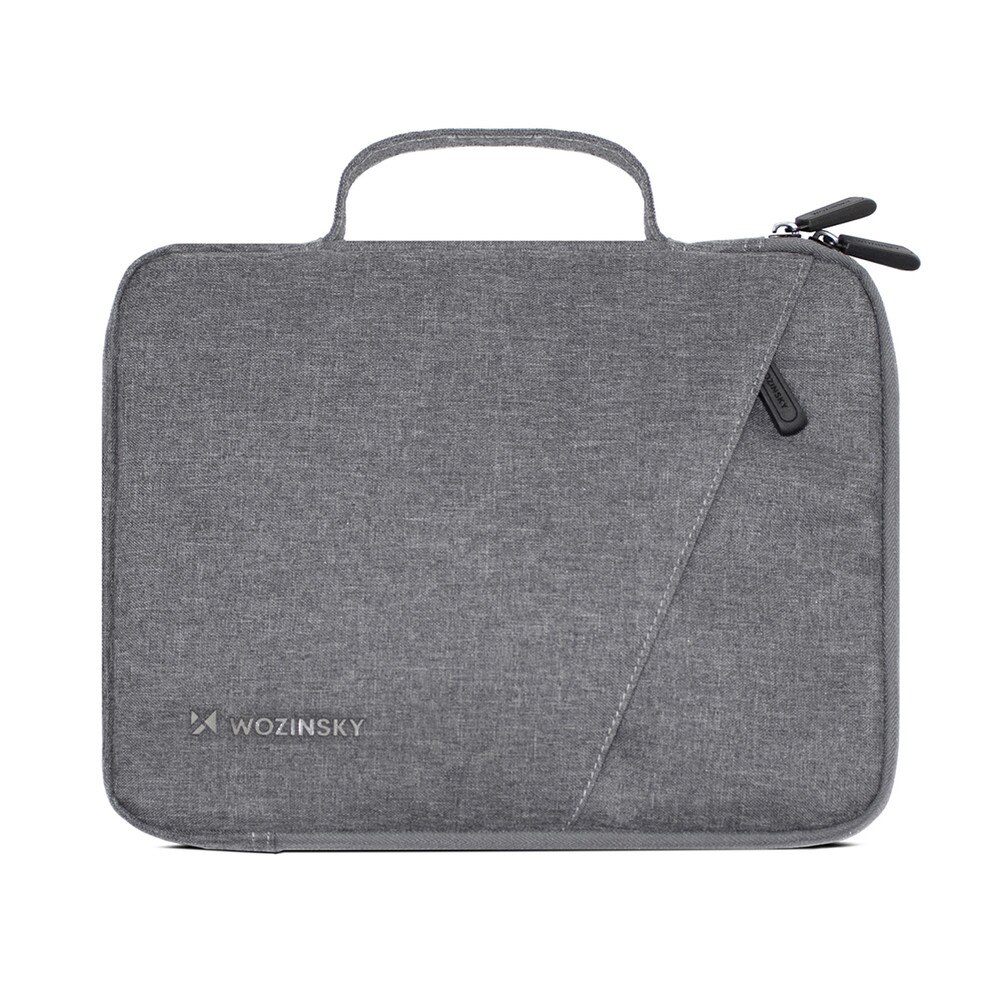 Geanta laptop Wozinsky WTNP-11G compatibila cu laptop 10-11 inch, Maner retractabil, Gri