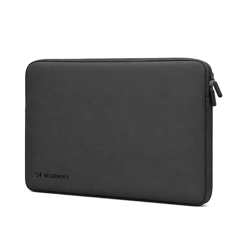 Husa laptop Wozinsky WNL-15B compatibila cu laptop 15.6 inch, Neopren, Negru