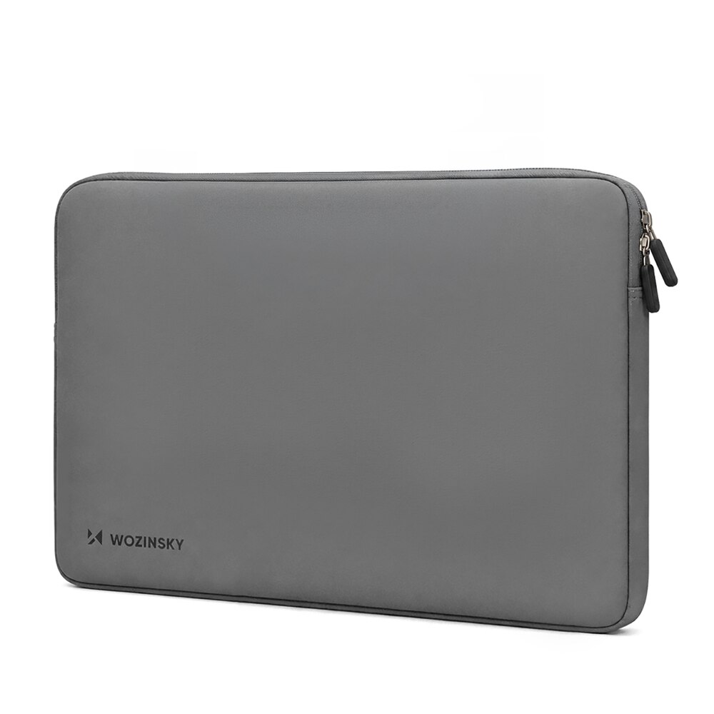 Husa laptop Wozinsky WNL-17B compatibila cu laptop 17.3 inch, Neopren, Gri