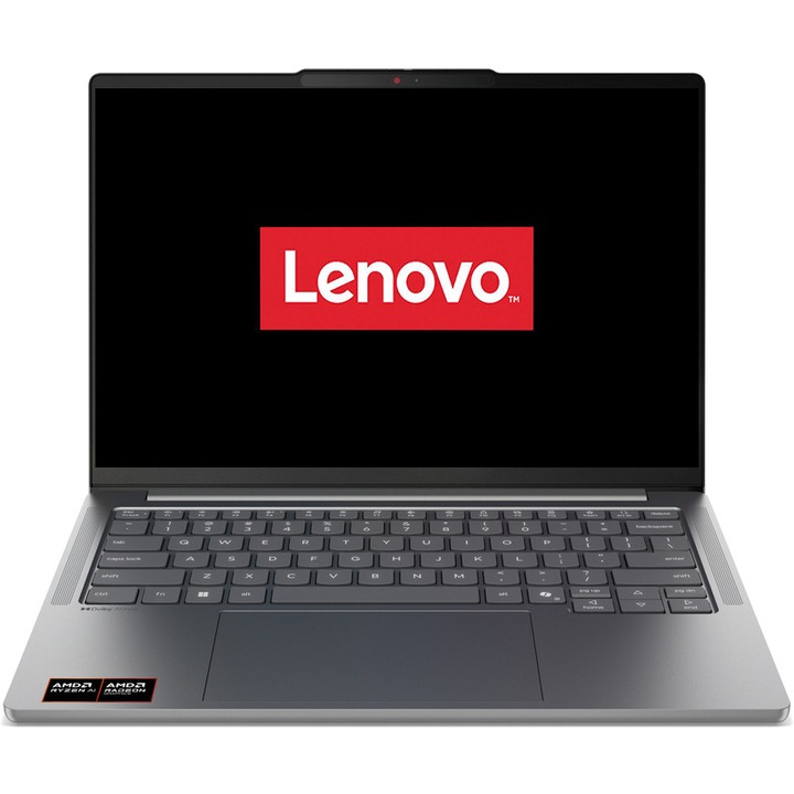 Laptop Lenovo IdeaPad Pro 5 14AGP11 Procesor AMD Ryzen™ AI 7 450 16M Cache, up to 5.1 GHz 14" 2.8K OLED 120Hz VRR, 32GB LPDDR5X, 1TB SSD, AMD Radeon 860M, Windows® 11 Pro, Gri