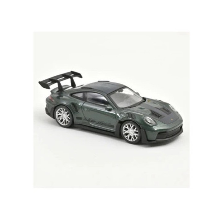 Porsche 911 GT3 RS 2022 Malachite Green metallic/ Black Jet-car 1:43 Norev autómodell