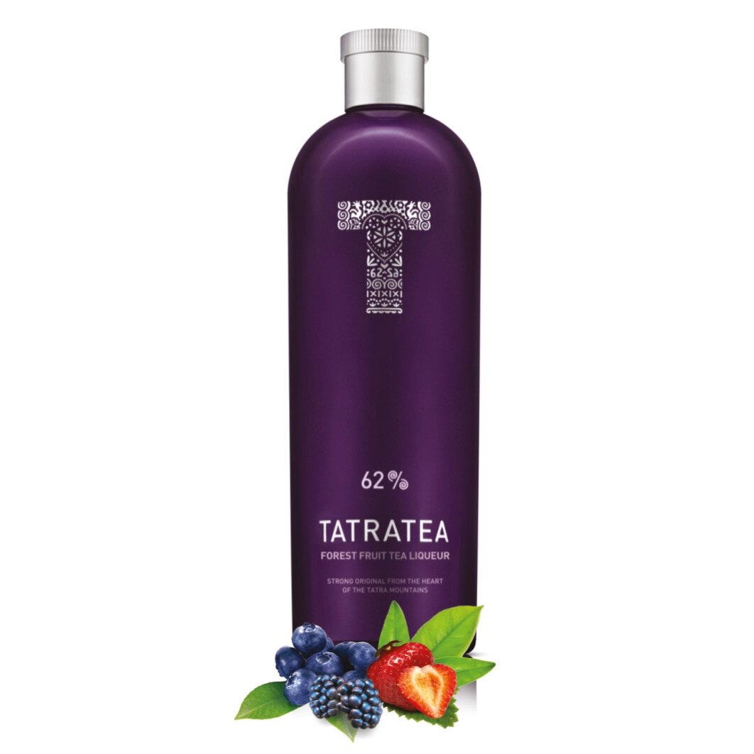 Lichior Tatratea 62% Forest Fruit 0.7 l