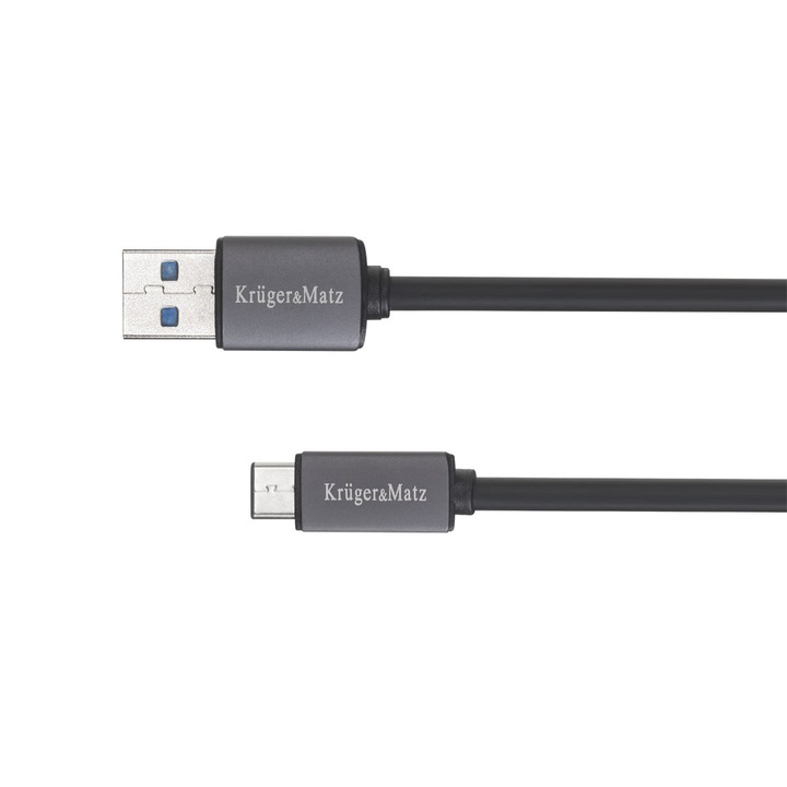 Cablu USB - USB tip C Kruger&Matz, 50 cm