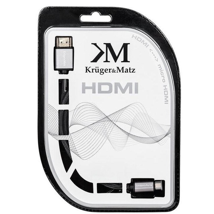Cablu 2.0 HDMI la micro HDMI D 1.8m Profesional Kruger&Matz