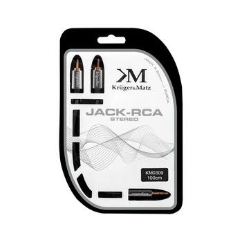 Cablu Jack - 2 x RCA 1 m Cablu Jack - 2 x RCA 1 m