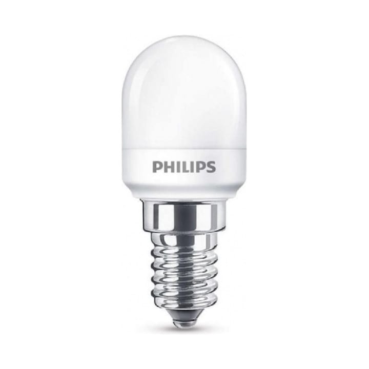 Bec LED frigider Philips, 1.7W-15W, T25 E14, lumina calda