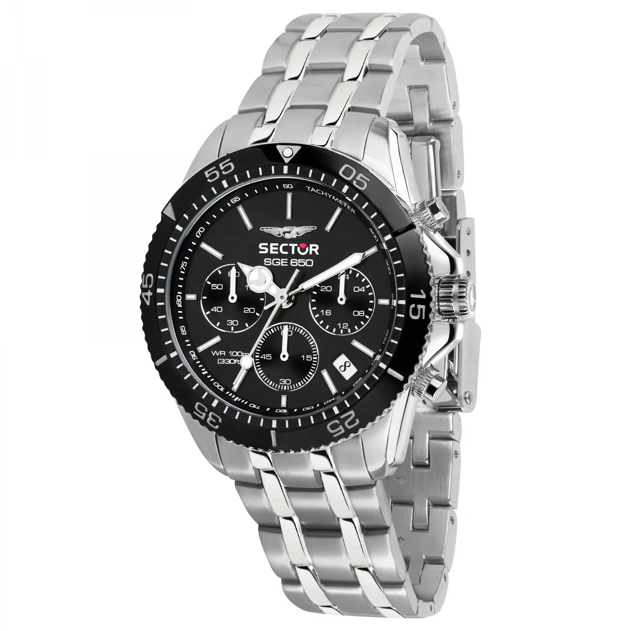 Ceas barbatesc Sector R3273962002 Quartz Argintiu