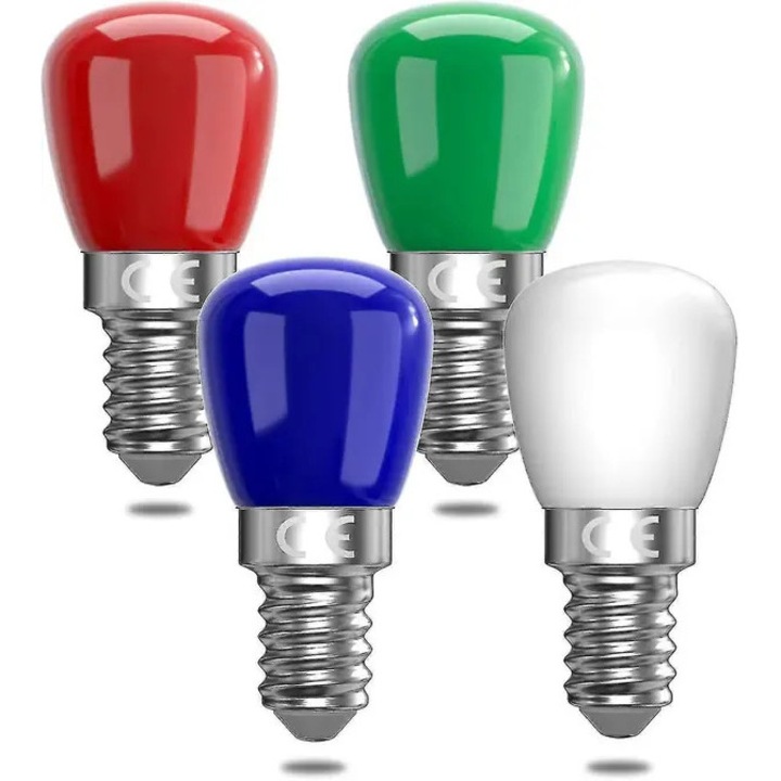 LED крушка E14 STALVA-CJ-K0502-20260825-2075, 3W, 271 lm, 220-240V, замества халогенна крушка 30W, Многоцветна