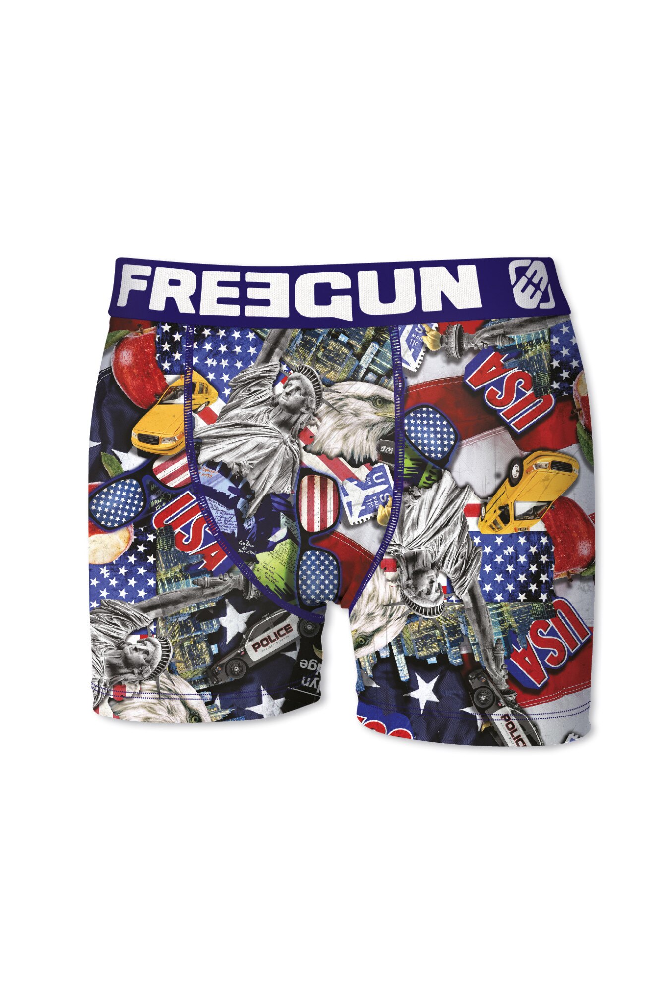 Boxeri barbati , FREEGUN microfibra