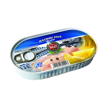 Conserva Peste Macrou File In Ulei Nota 11 170 G Emag Ro