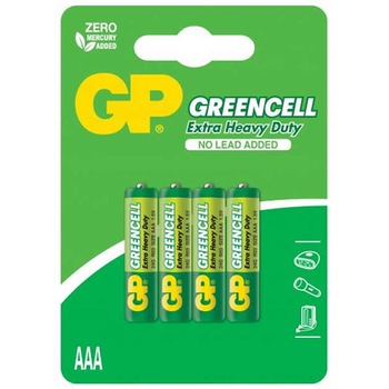 Baterii Greencell AAA / R3, 1.5v, Baterie Zinc, Set Blister cu 4 buc. Baterii Greencell AAA / R3, 1.5v, Baterie Zinc, Set Blister cu 4 buc.
