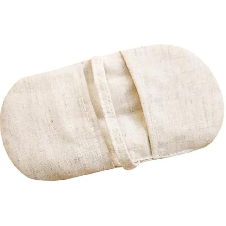 Hőszigetelt konyhai kesztyű pamutból és lenből, 18,5x9,5 cm, vastag, csúszásmentes, sütőhöz és mikrohullámú sütőhöz, biztonságos kézvédelem sütéshez és grillezéshez