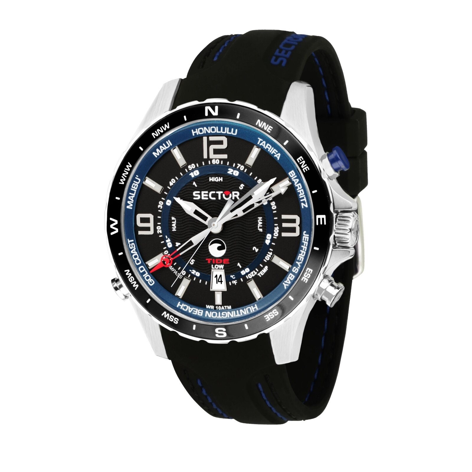 Ceas barbatesc Sector R3251506001 Quartz Argintiu