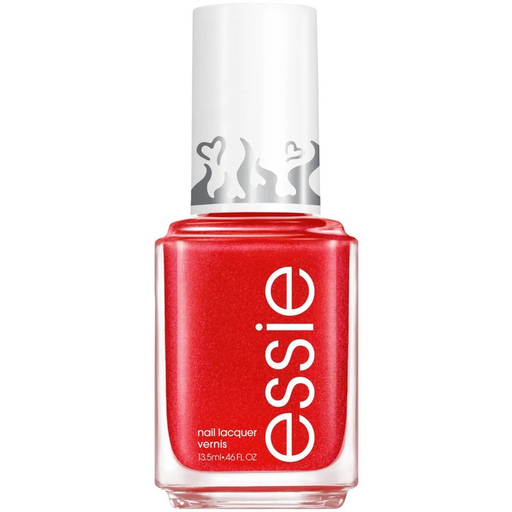 Lac de unghii Essie u wish (Essie-881), rosu cu shimmer irizant, 13,5 ml