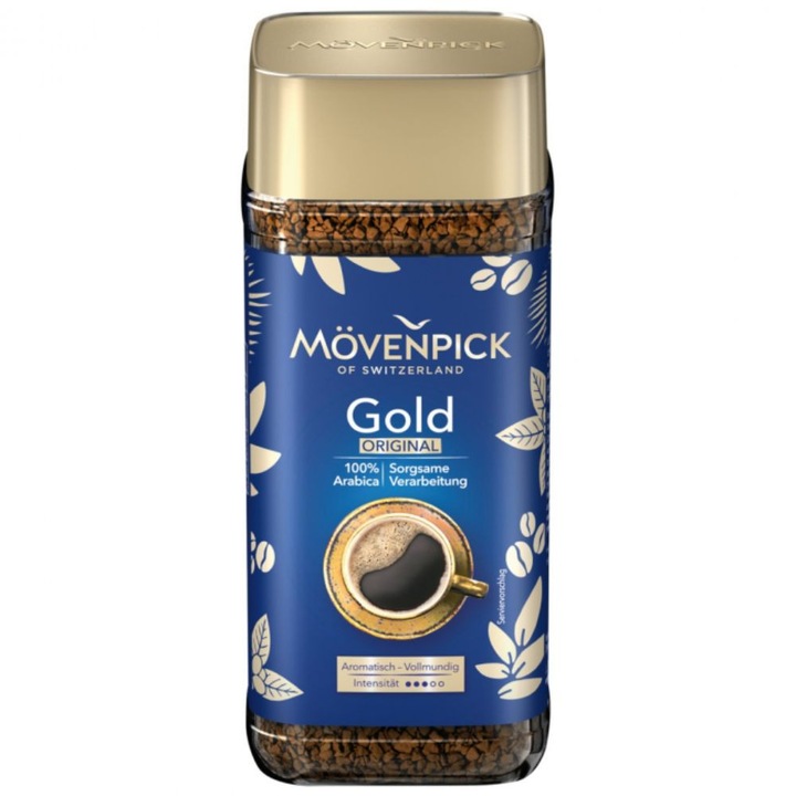 Cafea Instant, Movenpick Gold Original, 100 g