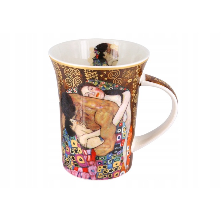 Cana Eleganta Gustav Klimt "Familia" - 350 ml, Portelan