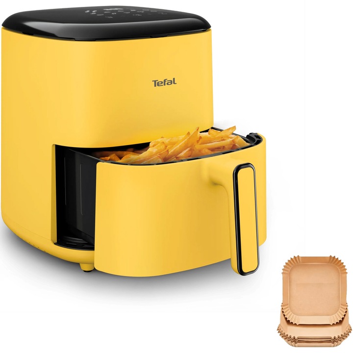 Friteuză cu aer cald Philips, 2 sertare, 9L, gri-cupru, 2750W, 38.25 x 44.39 x 31.42 cm