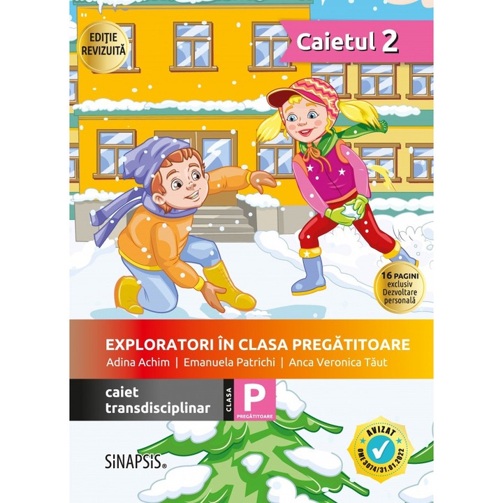 Exploratori in clasa pregatitoare caiet integrat 2 Editia 2026 - Anca Veronica Taut