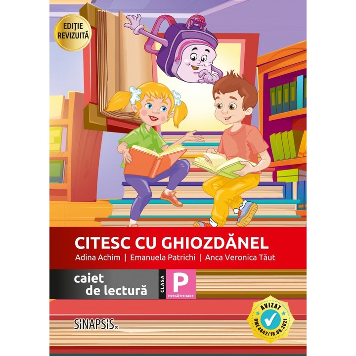 Citesc cu Ghiozdanel caiet de lectura clasa pregatitoare Editia 2026 - Anca Veronica Taut