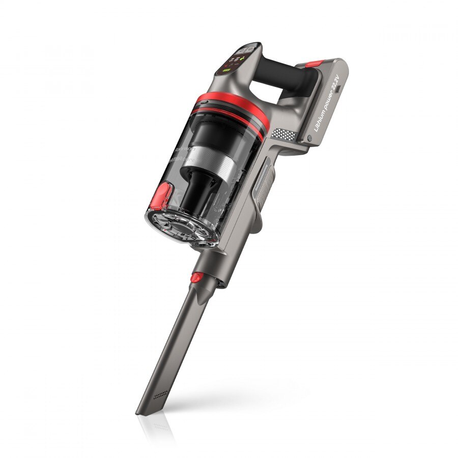 Aspirator vertical 2 in 1, Rohnson Mamba Core M51, 265 W, 22.2 V, 2200 mAh, cyclone, 23 kPa, autonomie 50 min, tub pliabil