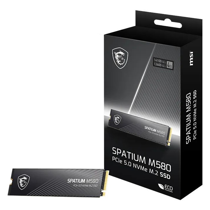 Ревю на sSD M.2 2280 MSI Spatium M580 S78-440Q1D0-P83: PCIe 5.0 NVMe
