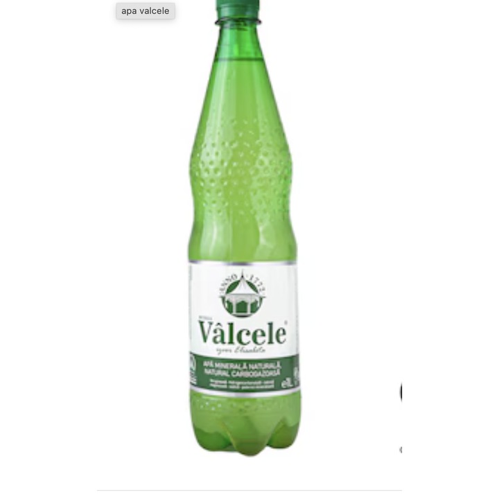 Apa minerala carbogazoasa valcele 3bucati*1l