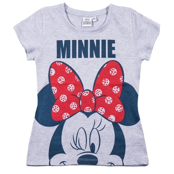 Tricou fete Disney Minnie Mouse gri Tricou fete Disney Minnie Mouse gri