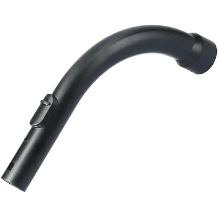 Műanyag tömlő hajlított véggel, Miele S2110, S501, S524, C1, C2, C3, S4 porszívókhoz, porszívó fogantyú, cserecső, 5269091 alkatrész