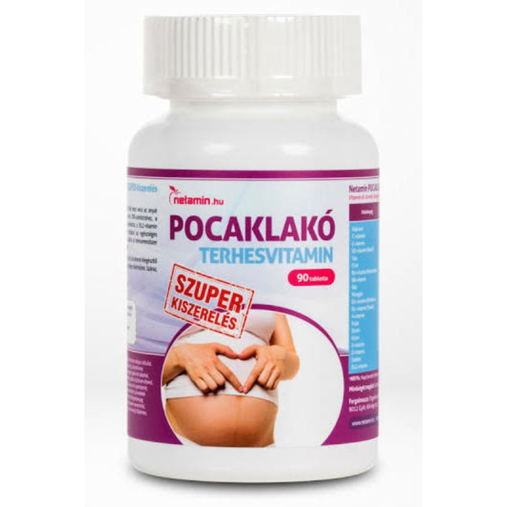 Netamin pocaklakó terhesvitamin 30 db
