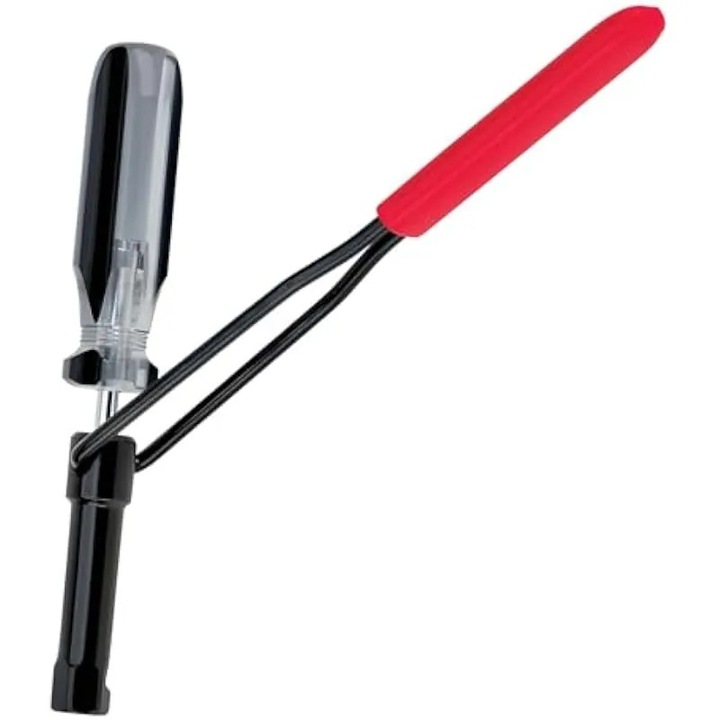 Instrument de reglare a supapei cu piulita de blocare de 10 mm, instrument de reglare a supapei cu fante, piulita de blocare compatibila cu motoarele auto japoneze Honda Nissan Toyota