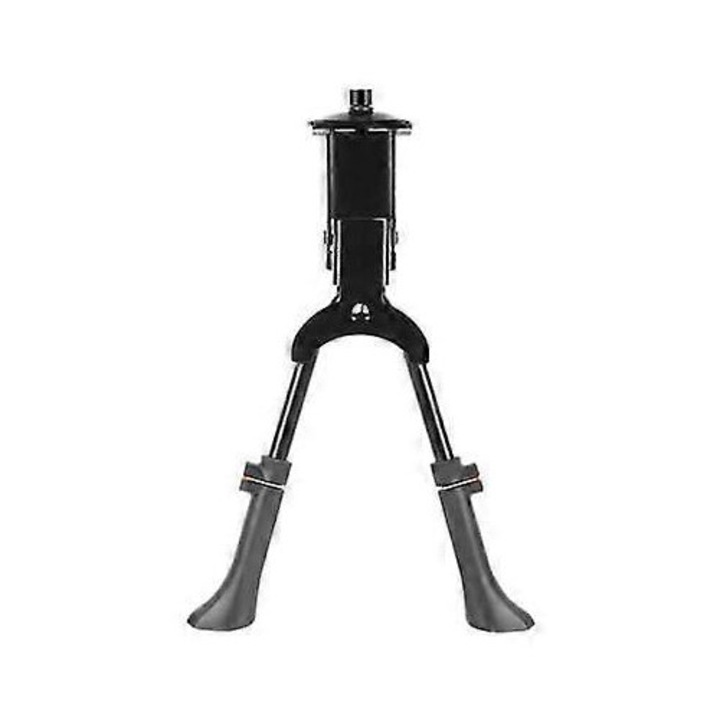 Suport dublu pentru bicicleta K0206-F-260827-1535, reglabil pentru roti 26–29 inch, otel carbon, negru, capacitate 30 kg