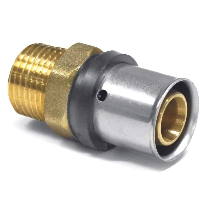 Présfitting csatlakozó 20 x 2 - 1/2' KM
