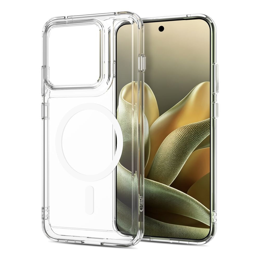 Carcasa Tech-Protect Flexair Hybrid cu MagSafe compatibila cu Motorola Edge 70 Pro, Transparent