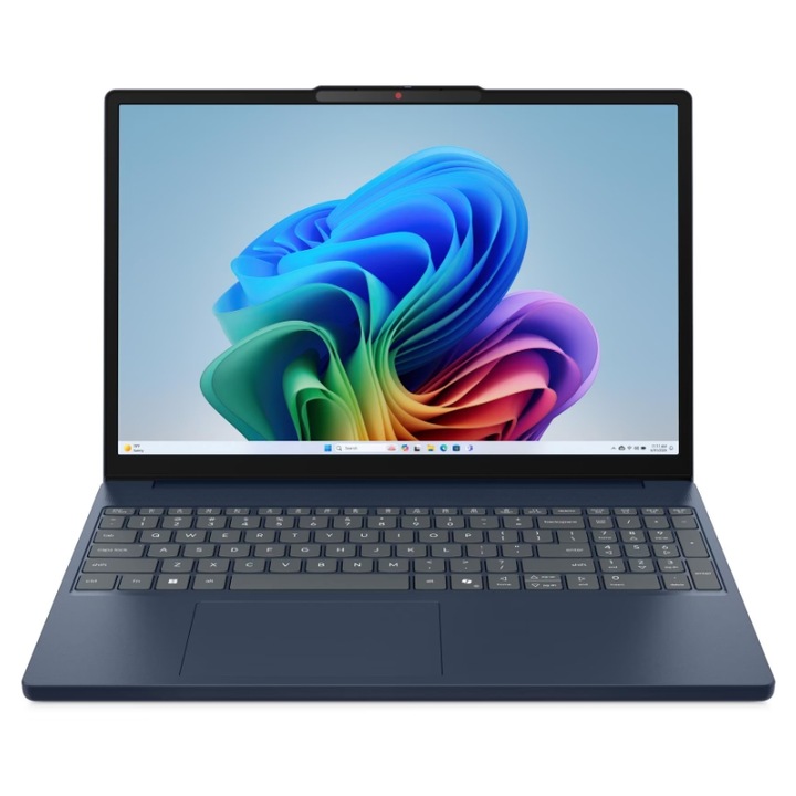Laptop Lenovo IdeaPad Slim 3 15IPH11 Procesor Intel® Core™ Ultra 5 322 12M Cache, up to 4.40 GHz, 15.3" WUXGA, 16GB, 512GB SSD, Intel Graphics, Albastru
