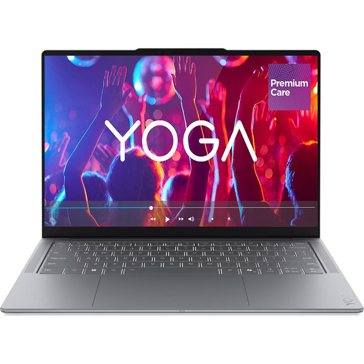 Laptop Lenovo Yoga Slim 7 14IPH11 Procesor Intel® Core™ Ultra 5 322 12M Cache, up to 4.40 GHz 14" WUXGA OLED, 16GB LPDDR5X, 512GB SSD, Intel Graphics, Windows 11 Home, Gri