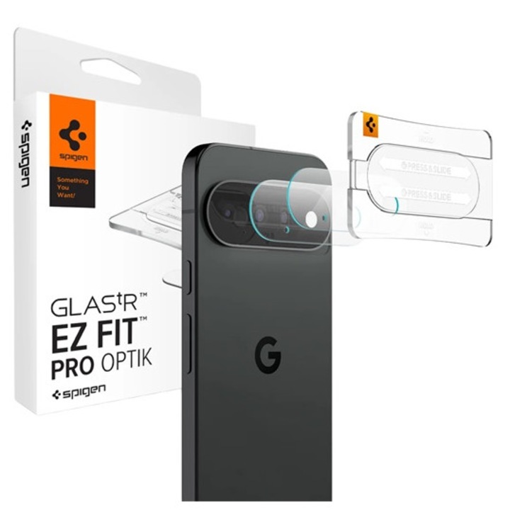 Spigen optik pro kameravédő üveg 2db, 9h, csak lencse, átlátszó, kompatibilis: Google Pixel 11