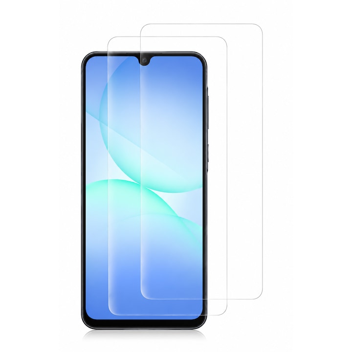 Set 2 x Folie de Protectie Ecran pentru Samsung Galaxy A17 5G, Polimer flexibil TPU, 0, 15 mm, Transparenta ridicata, Absorbtie socuri, Anti-zgarieturi, Anti-amprente, Instalare Usoara
