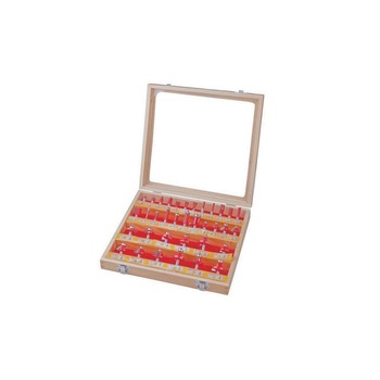 Set freze profilate pentru lemn 35 buc, ax 8 mm, Raider Set freze profilate pentru lemn 35 buc, ax 8 mm, Raider