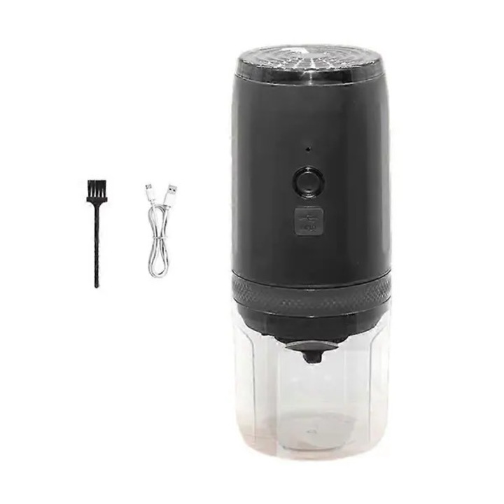 Rasnita electrica portabila pentru boabe de cafea VITERRA.4-25CDCJ-K0232-260828-2651, USB reincarcabila, 25W, ABS, negru