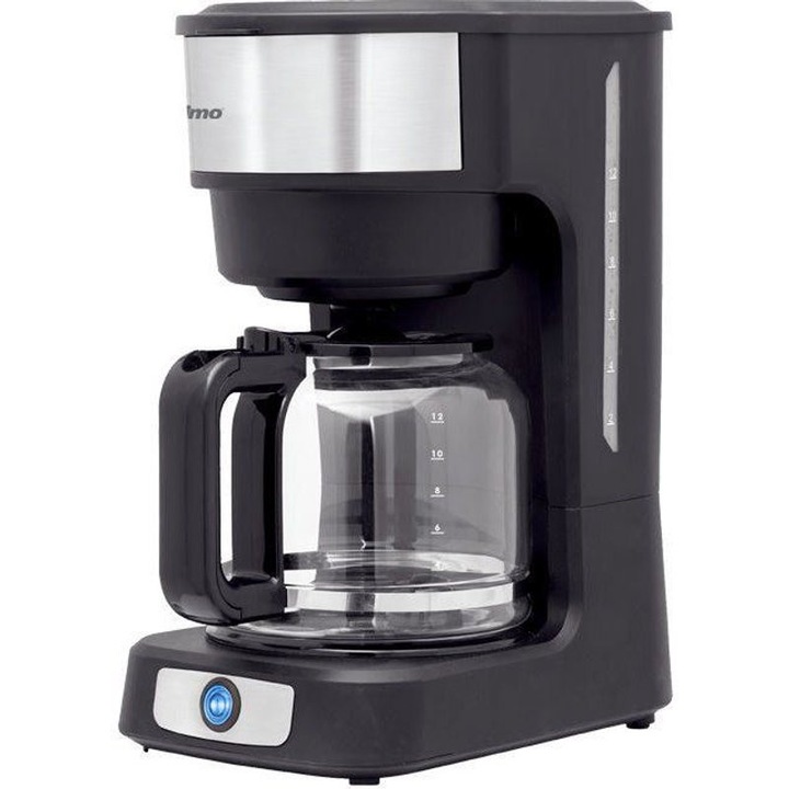 Cafetiera filtru Primo Memories PRCM-40579, 12 cesti, 1.5 l, negru/inox