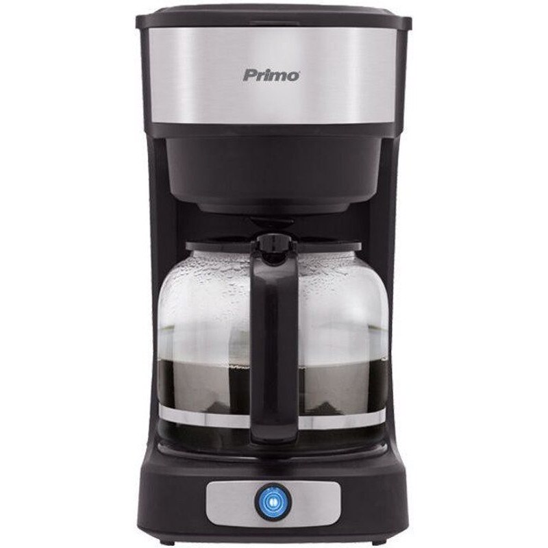 Cafetiera filtru Primo Memories PRCM-40579, 12 cesti, 1.5 l, negru/inox