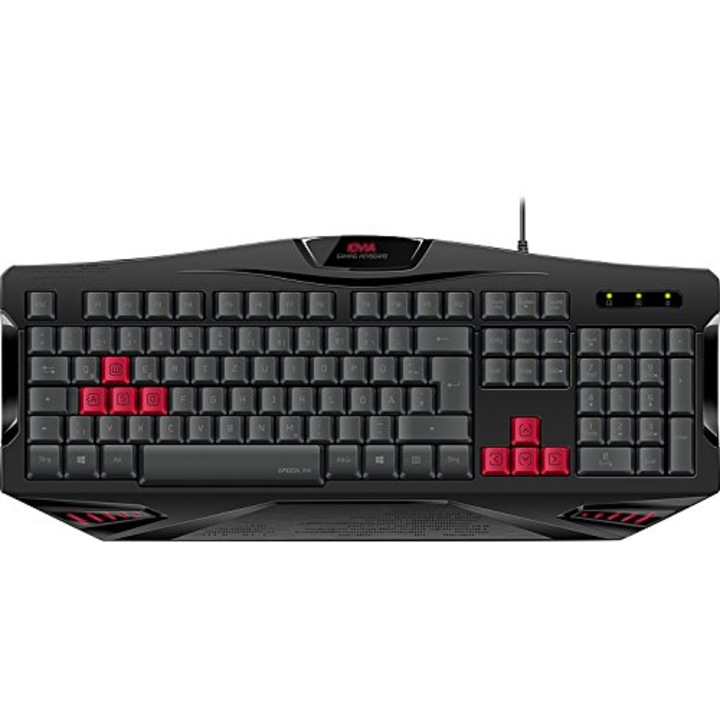 Клавиатура Gaming Speedlink Iovia, Черна