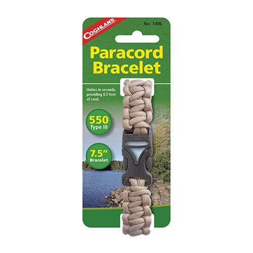 Bratara de supravietuire din paracord Coghlans