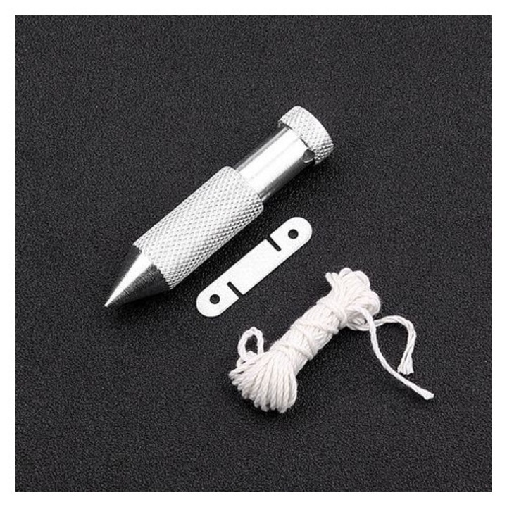 Plumb cu fir MA-K0446-0828-707, otel, 125 g, fir aprox. 3 m, argintiu