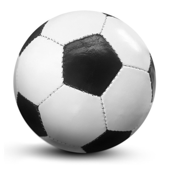 Műbőr focilabda, 22 cm