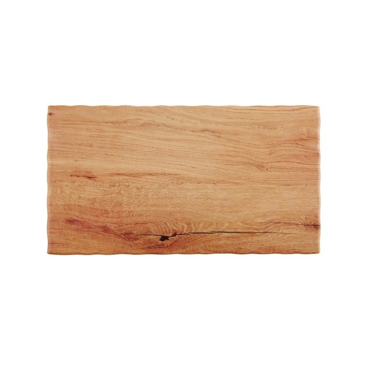 Platou din melamina profesionala cu aspect lemn natur 32x17 cm