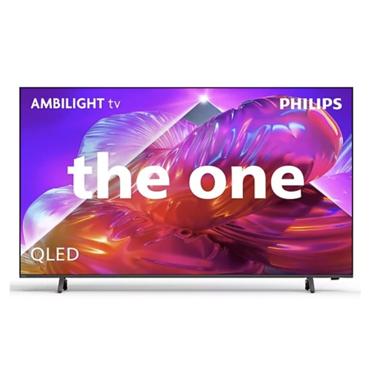 Televizor QLED Philips 190 cm 75" 75PQS9001/12, Ultra HD 4K, Smart TV, WiFi, CI
